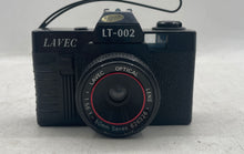 Load image into Gallery viewer, Lavec LT-002 Black 50mm Lens Fixed Focus Point &amp; Shoot Film Camera Untested
