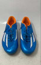 Load image into Gallery viewer, Adidas Mens F5 TRX FG F32747 Blue Lace-Up Low Top Sports Soccer Cleats Size 10
