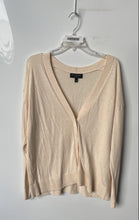 Load image into Gallery viewer, Banana Republic Womens Beige Long Sleeve Button Front Cardigan Sweater Size L
