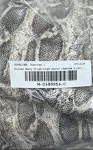 Load image into Gallery viewer, Azalea Wang Womens Gray White Striking Snakeskin Print Thigh-High Boots Size 7
