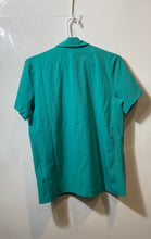 Load image into Gallery viewer, Nike Womens Green Miami Dolphins Short Sleeve Collared NFL Polo Shirt Size S
