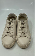 Load image into Gallery viewer, Coach Womens Clip G4966 Beige Brown Leather Lace-Up Sneaker Shoes Size 7.5 B

