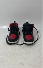 Load image into Gallery viewer, Nike Kids Jordan 1 Mid DQ8425-067 Black Red Lace-Up Sneaker Shoes Size 8C
