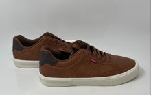Load image into Gallery viewer, Levi's Mens Munro NM Vegan Brown Leather Lace-Up Low Top Sneaker Shoes Size 11

