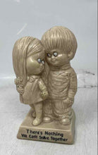 Load image into Gallery viewer, Vintage 1970 Russ Berrie There's Nothing We Can't Solve Together Resin Figurine
