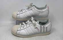 Load image into Gallery viewer, Adidas Boys Superstar White Leather Lace-Up Low Top Sneaker Shoes Size 5.5
