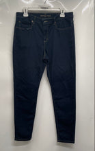 Load image into Gallery viewer, Michael Kors Womens Blue Dark Wash Pockets Denim Skinny Leg Jeans Size 12
