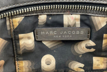 Load image into Gallery viewer, Authentic Marc Jacobs Womens Gray Leather Adjustable Strap Crossbody Bag Damaged
