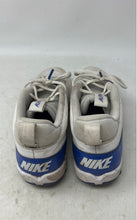 Load image into Gallery viewer, Nike Mens Alpha Menace 4 Shark FN0028-103 White Blue Football Cleats Size 9
