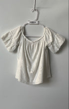 Load image into Gallery viewer, Lilly Pulitzer Womens White Short Puff Sleeve Off The Shoulder Blouse Top Size S
