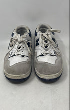 Load image into Gallery viewer, New Balance Mens 550 BB550WA1 White Blue Lace-Up Sneaker Shoes Size 9.5 D
