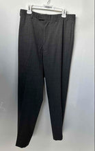 Load image into Gallery viewer, Brooks Brothers Mens Gray Plaid 346 Fitzgerald Fit Dress Pants Size W34/L33
