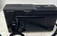 Load image into Gallery viewer, Sears Black Focus-Free Motorized 35mm Point And Shoot Film Camera Not Tested
