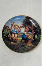 Load image into Gallery viewer, M.J. Hummel Apple Tree Boy And Girl Little Companions Porcelain Collector Plate
