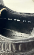 Load image into Gallery viewer, Stacy Adams Mens Black Snake Skin Embossed Leather Derby Dress Shoes Size 10.5M
