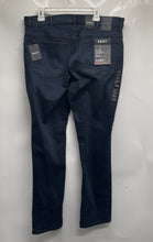 Load image into Gallery viewer, DKNY Mens Dark Blue Denim St Marks Slim Stretch Straight Jeans Pants Size 38/32
