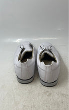 Load image into Gallery viewer, Casual Collection Womens White Leather Low Top Sneaker Shoes Size 6.5 No Laces
