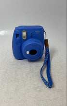 Load image into Gallery viewer, Fujifilm Instax Mini 9 Blue Built-In Flash Instant Film Camera No Tested
