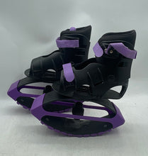 Load image into Gallery viewer, Madd Gear Kids Boosters Black And Purple Rubber Soles Bouncing Boots Size M
