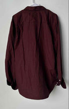 Load image into Gallery viewer, Ted Baker Mens Red Black Cotton Long Sleeve Collared Button-Up Shirt Size XL
