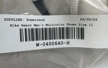 Load image into Gallery viewer, Nike Mens React Presto CW7053-100 Multicolor Lace-Up Sneaker Shoes Size 11
