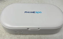 Load image into Gallery viewer, Tzumi PhoneSpa UV-C Aromatherapy Diffuser Phone &amp; Accessory Sanitizer Not Tested
