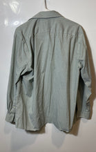 Load image into Gallery viewer, Michael Kors Mens Green Gingham Airsoft Stretch Dress Shirt Size L 16 32/33
