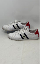 Load image into Gallery viewer, Lacoste Mens Grad Vulc 120 2 P White Red Leather Sneaker Shoes Size 11.5
