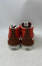 Load image into Gallery viewer, Vans Unisex Sk8-Hi Orange Brown Lace-Up Sneaker Shoes Size M9.5 W11
