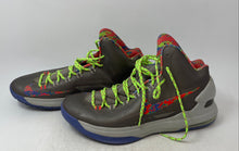 Load image into Gallery viewer, Nike Mens KD 5 554988-007 Gray Print Lace-Up Sneaker Shoes Size 12 No Insole
