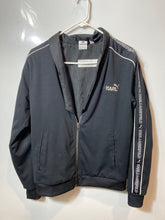 Load image into Gallery viewer, Karl Lagerfeld Womens Black Long Band Sleeve Full-Zip Track Jacket Size S
