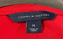 Load image into Gallery viewer, Tommy Hilfiger Womens Red Short Sleeve Round Neck Pullover Shift Dress Size M
