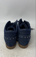 Load image into Gallery viewer, Guess Womens Blue Studded Round Toe Lace-Up Sneaker Shoes Size 12M
