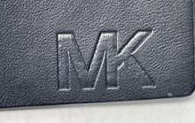 Load image into Gallery viewer, Michael Kors Mens Gray Signature Print Adjustable Buckle Dress Belt

