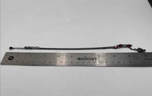 Load image into Gallery viewer, Authentic Givenchy Women's Gunmetal Red Crystal Accent Necklace
