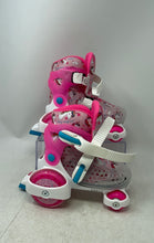 Load image into Gallery viewer, Roller Derby Girls Pink Round Toe High Top Adjustable Quad Roller Skates Sz 11-2
