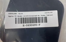 Load image into Gallery viewer, Apple TV 3rd Generation Model A1469 Media Streamer Untested No Power Cables
