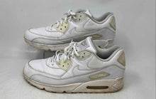 Load image into Gallery viewer, Nike Mens Air Max 90 302519 White Leather Low Top Lace-Up Sneaker Shoes Size 10
