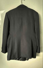 Load image into Gallery viewer, Bonelli Mens Wear Navy Blue Long Sleeve Double Breasted Six-Button Blazer Sz 46R
