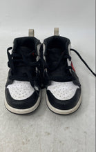 Load image into Gallery viewer, Nike Baby Boys Air Jordan 1 Mid 640735-075 Black White Sneakers Shoes Size 10C
