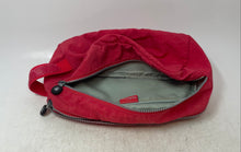 Load image into Gallery viewer, Kipling Womens Red Top Zipper Agot Travel Cosmetic Makeup Bags Faded Material

