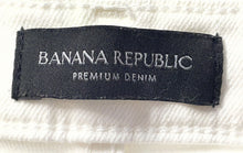 Load image into Gallery viewer, Banana Republic Mens White Denim 5 Pocket Design Skinny Jeans Pants Size 29
