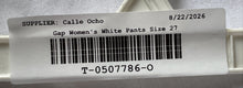 Load image into Gallery viewer, Gap Womens White Denim Light Wash Curvy Perfect Bootcut Leg Jeans Size 27
