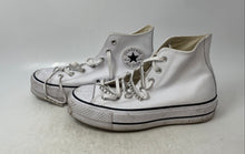 Load image into Gallery viewer, Converse Womens CTAS Lift High Top 561676C White Lace-Up Sneakers Shoes Size 8
