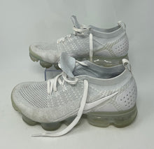 Load image into Gallery viewer, Authentic Nike Mens Air VaporMax Flyknit 2 942842-100 White Sneaker Shoes Sz 10
