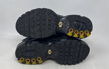 Load image into Gallery viewer, Nike Kids Air Max Plus Black Lace-Up Low Top Round Toe Sneaker Shoes Size 7Y
