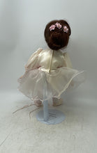 Load image into Gallery viewer, Heritage Collection Pink Brown Hair Collectible Open Eyes Fashion Porcelain Doll
