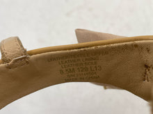 Load image into Gallery viewer, Authentic Tory Burch Womens Penny Beige Bow Flat Espadrille Sandals Size 8.5 M
