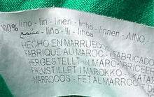 Load image into Gallery viewer, Zara Womens Green Linen Long Sleeve Collared Blouse Top Size XS
