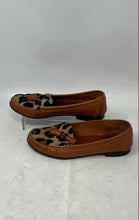 Load image into Gallery viewer, López Velasco By Gustavo Womens Camel Leopard Print Casual Loafer Shoes Size 38
